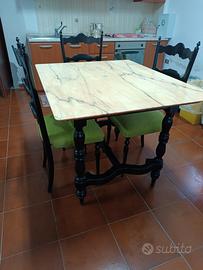TAVOLO E SEDIE