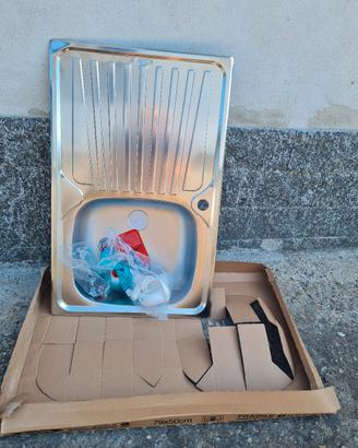 lavandino inox nuovo