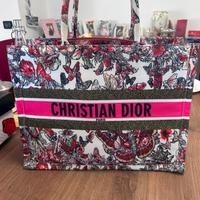 Borsa originale Christian Dior- Book tote farfalle