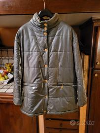 Piumino Burberrys' Donna Silver - tg Large 46