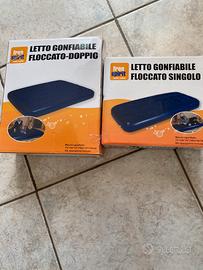Materassini gonfiabili, singoli o matrimoniali