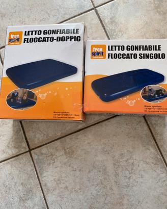 Numero 2 Materassini gonfiabili, singoli