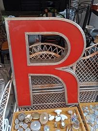 LETTERE ALLUMINIO VINTAGE