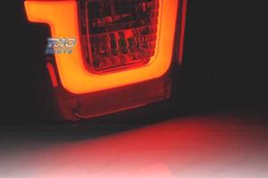 FANALI LED BAR VOLKSWAGEN VW T4 90-03 ROSSO FUMÉ E