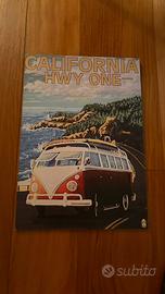Poster decorativo “California Hwy One”