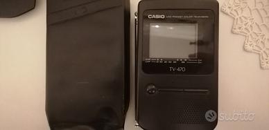 Televisore Mini TV Portatile CASIO TV470 VINTAGE E