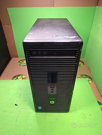 pc fisso hp i5 con 8gb di ram e windows 10
