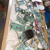 SCHEDE PC,ALIMENTATORI,TASTIERE,MOUSE,RAM