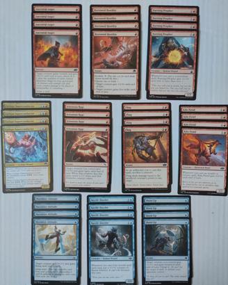 Deck 4 Turn Win Pauper Izzet Prowess Magic MTG