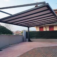 Pergola Parcheggio con Telo fisso