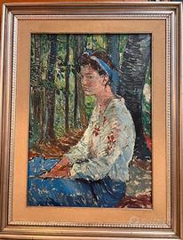 Paulo Ghiglia olio su tela 70x50