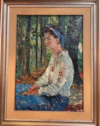 Paulo Ghiglia olio su tela 70x50