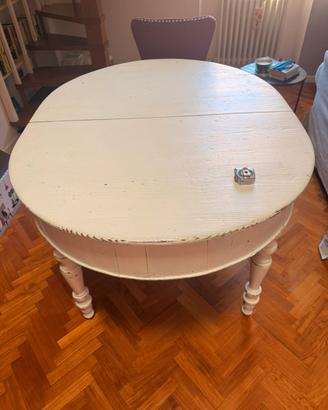Tavolo shabby allungabile