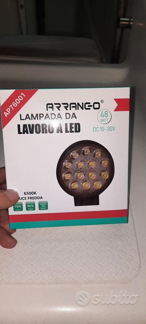 Faro LED da Lavoro 48W 6500K Luce Fredda - AP76001