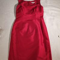 abitino Marella rosa shoking in shantung di seta