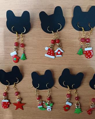 Orecchini natalizi