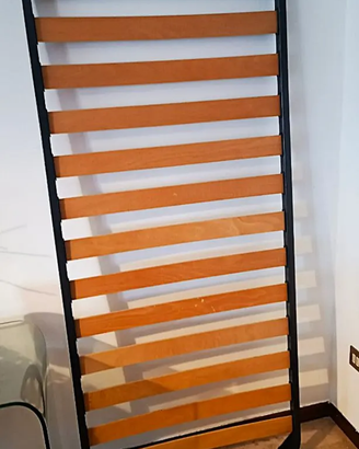 Rete singola 90x200 + Materasso Ikea SFODERABILE