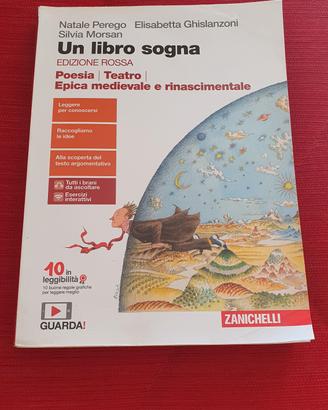 Libro scolastico "Un libro sogna rossa" (Zanichell