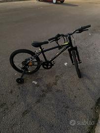 Bicicletta bimbo con rotelle