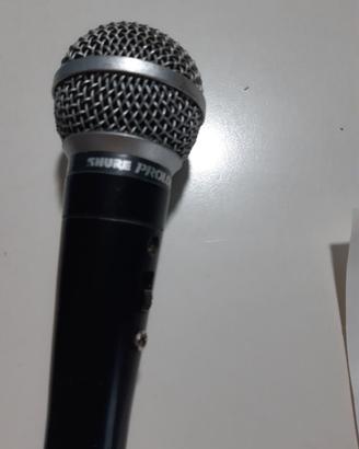 MICROFONO SHURE  attacco xlr