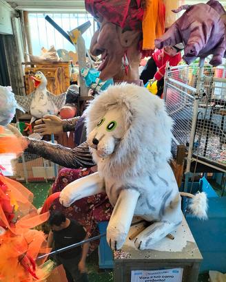 Figure in cartapesta per carnevale