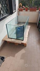 Acquario 120 x 60 x 55 350 400 litri con supporto