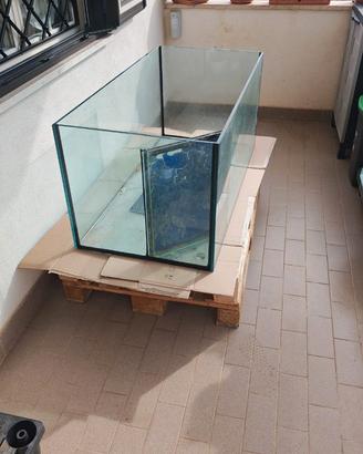 Acquario 120 x 60 x 55 350 400 litri con supporto