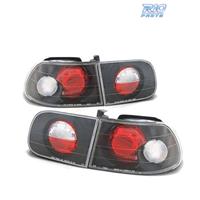 FARI POSTERIORI PER HONDA CIVIC 91-95 3D NERO LOOK