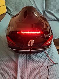 Bauletto moto con luce stop