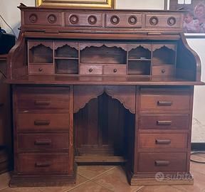 Scrivania indiana in teak