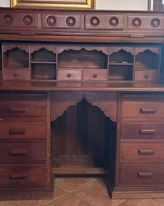 Scrivania indiana in teak