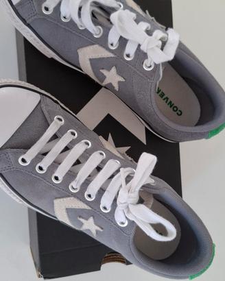 Sneakers Converse grigie tg. 37,5 junior