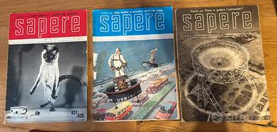3 riviste sapere anni ‘50