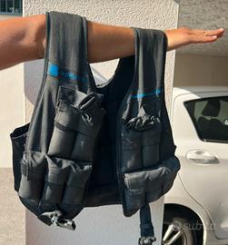gilet zavorrato 10kg decathlon