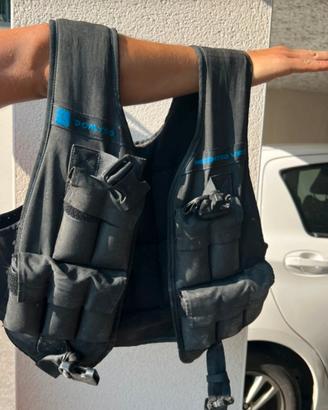 gilet zavorrato 10kg decathlon
