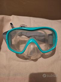 Maschera subacquea unisex 4/7 anni