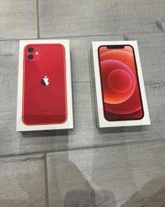 Scatole iphone 11 e 12 Red