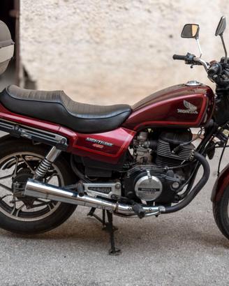MOTO HONDA 450 NIGHTHAWK   -  DICEMBRE 1986
