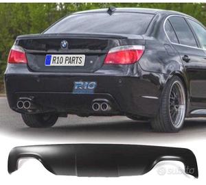 DIFFUSORE BMW E60 E61 LOOK M DOPPIA USCITA OO---OO