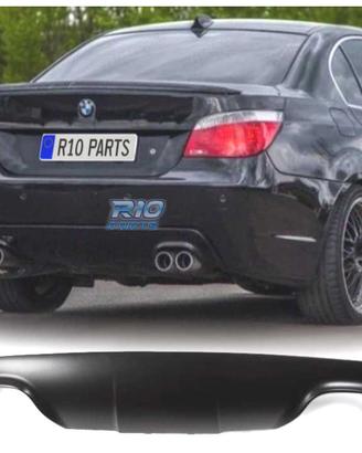 DIFFUSORE BMW E60 E61 LOOK M DOPPIA USCITA OO---OO