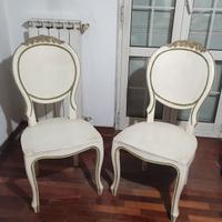 2 sedie shabby 