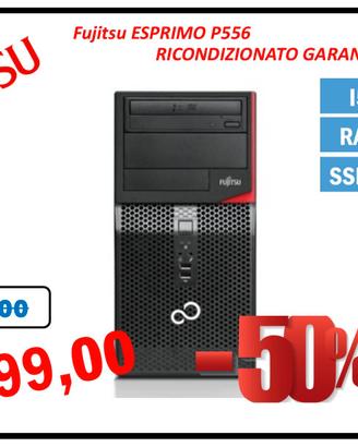 PC Fujitsu i5 Veloce | SSD 512GB | Win 11 | GARANZ