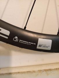 ruote dt swiss disco tubolare carbonio