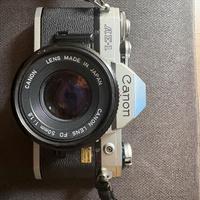 Canon AE1 con obbiattivi vari