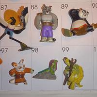 Sorprese Kinder Kung Fu Panda 2008 serie completa