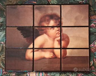 Quadretto in decoupage.