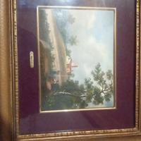 Quadro antico firmato Ravio