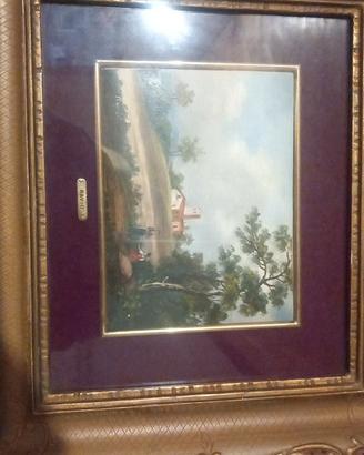 Quadro antico firmato Ravio