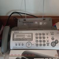 Telefono segreteria, fax e fotocopiatrice+cartucce