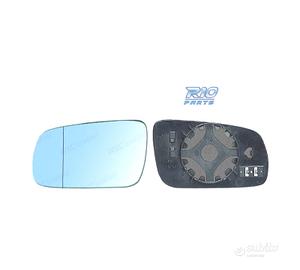 VETRO SPECCHIO BASE SINISTRO AUDI A3 96-00 BLU